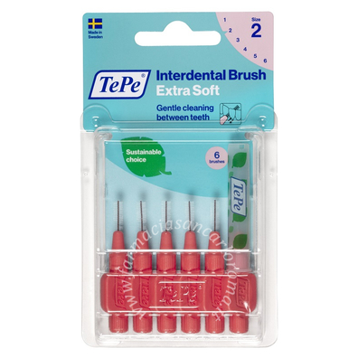 Tepe scovolino xsoft rosso 0,5mm 6 pezzi