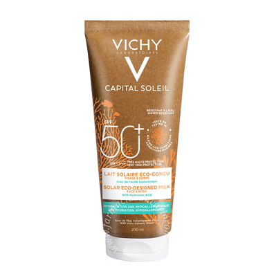 Vichy Capital soleil latte solare eco-sostenibile spf50+ 200 ml