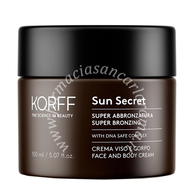 Korff sun secret crema superabbronzante 150 ml