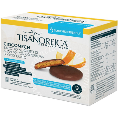 Tisanoreica ciocomech glycemic friend arancia