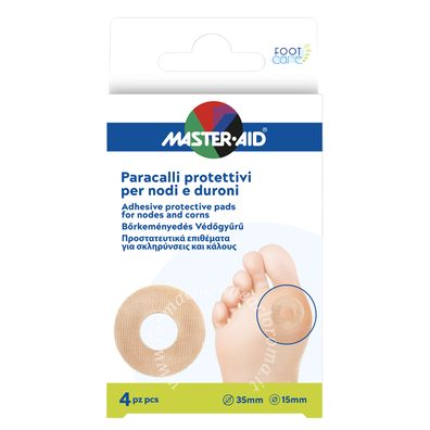 Footcare paracalli nodi e duroni  4 pezzi