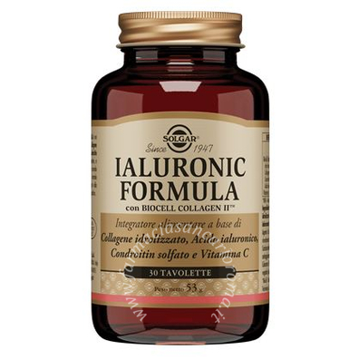 Solgar Ialuronic formula 30 tavolette