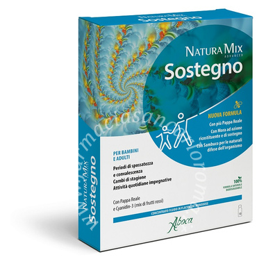 Aboca Natura mix advanced sostegno 10 flaconcini da 15 ml