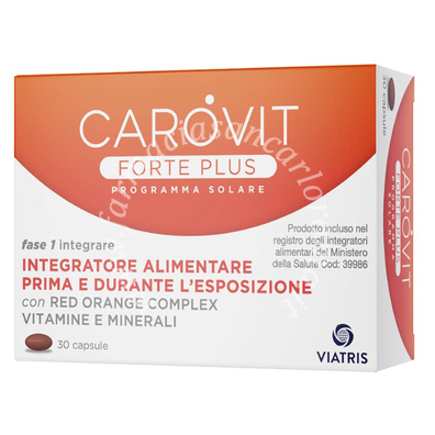 Carovit forte plus programma solare 30 capsule