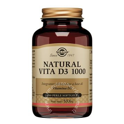 Solgar Natural vita d3 1000 100 perle softgel