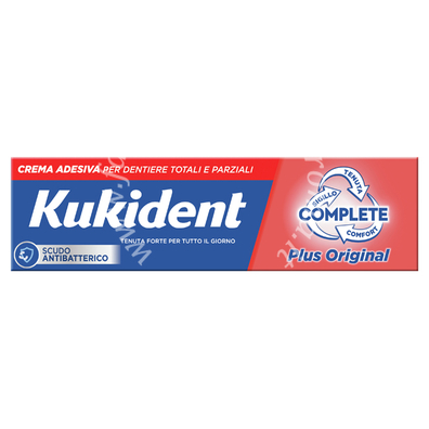 Kukident plus original crema adesiva dentiere 40 g