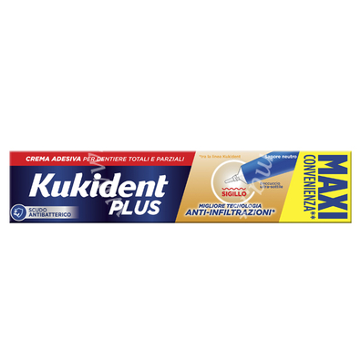 Kukident plus sigillo anti infiltrazioni crema adesiva dentiere 57 g