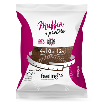 Feeling ok muffin gocce cioccolato 50 g