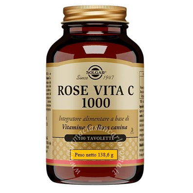 Solgar Rose vita c 1000 100 tavolette
