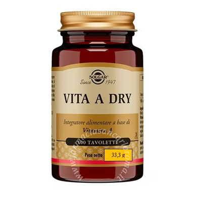 Solgar Vita a dry 100 tavolette
