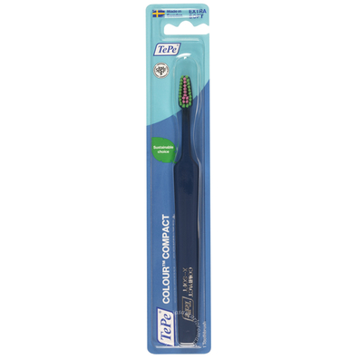 Tepe colour spazzolino compact soft blu scuro