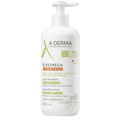 A-Derma Exomega control latte emolliente 400 ml