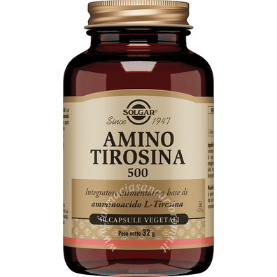 Solgar Amino tirosina 500 50 capsule vegetali