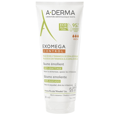 A-Derma Exomega control balsamo emolliente 200 ml