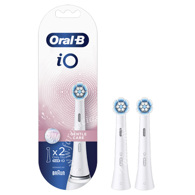 Oralb power refill io gentle clean white 2 pezzi