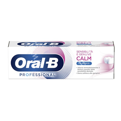 Oralb professional sensibilita' e gengive calm classico  75 ml
