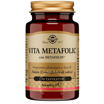 Solgar Vita metafolic 50 tavolette