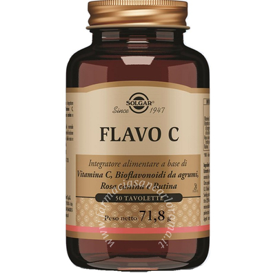 Solgar Flavo c 50 tavolette