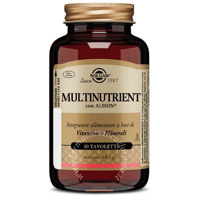 Solgar Multinutrient 30 tavolette