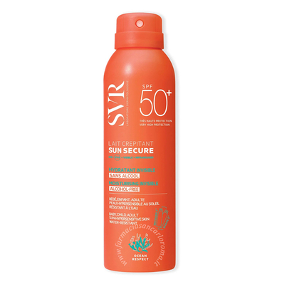 SVR Sun secure lait crepitant spf50+ 200 ml