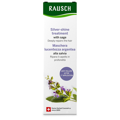 Rausch maschera lucentezza argentea alla salvia 100 ml