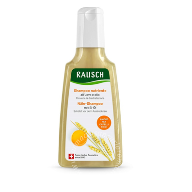 Rausch shampoo nutriente all'uovo e olio 200 ml