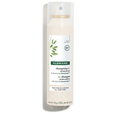 Klorane shampoo secco extra delicato avena&ceramide tutti i tipi di capelli spray 150 ml