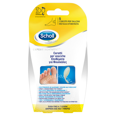 Scholl cerotto vesciche tallone 6 pezzi