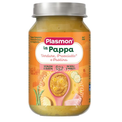 Plasmon la pappa verdure prosciutto e pastina 200 g