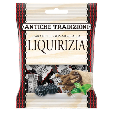 Antiche tradizioni caramelle gommose liquirizia 50 g