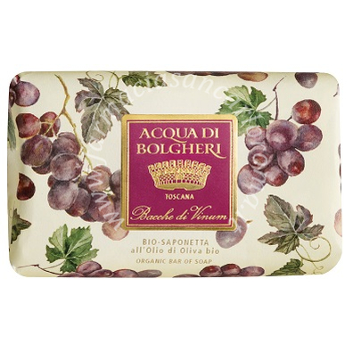 Acqua di Bolgheri Saponetta bio bacche di vinum 150 g