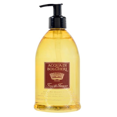 Acqua di bolgheri bio-sapone mani/viso terre di toscana 500 ml