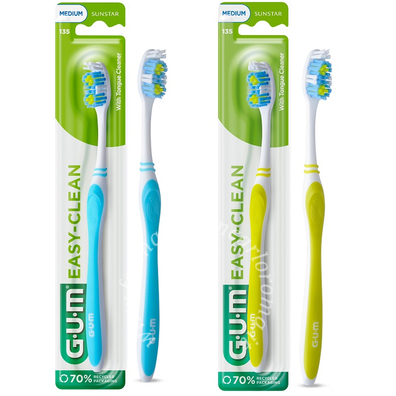Gum easy clean toothbrush