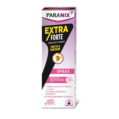 Paranix Spray extra forte paranix per pidocchi e lendini 100 ml