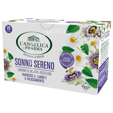 L'angelica tisana sonno sereno 20 filtri