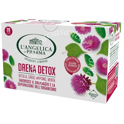 L'angelica tisana drena detox 20 filti