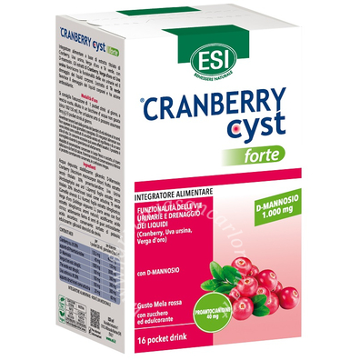 Esi cranberry cyst forte 16 pocket drink