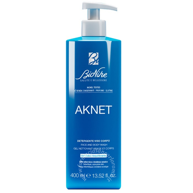 Bionike Aknet detergente viso-corpo 400 ml