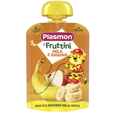 Plasmon omogeneizzato pouch mela banana 130 g