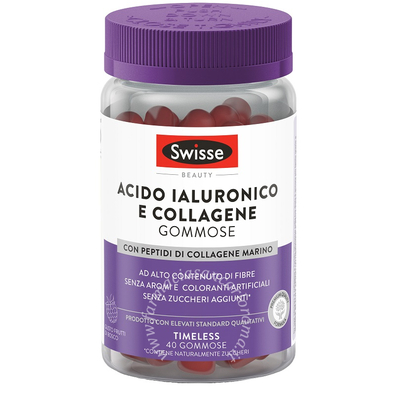 Swisse acido ialuronico & collagene 40 gommose