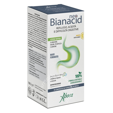 Aboca Neobianacid 70 compresse limone