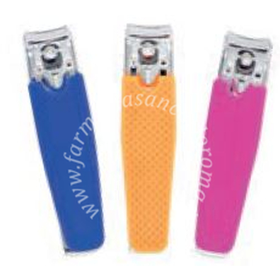 Glowy tagliaunghie in acciaio al carbonio piccolo rivestimento in silicone arancione