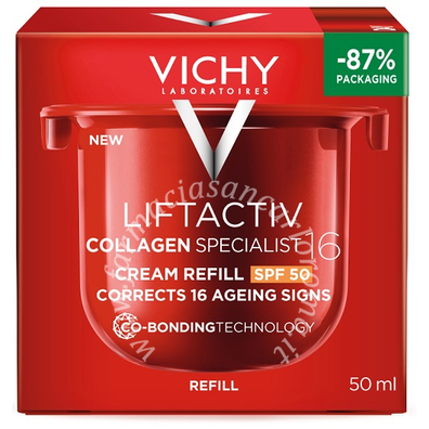 Liftactiv collagen specialist 16 cream ricarica spf50 50 ml