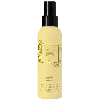 Acqua di bolgheri bio acqua profumata idratante corpo e capelli oro 150 ml