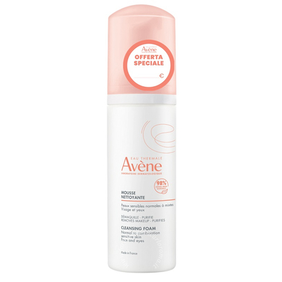 Eau Thermale Avène mousse detergente taglio prezzo 150 ml