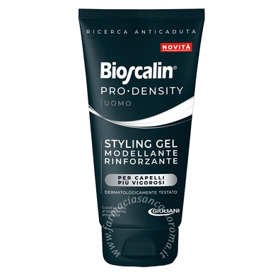 Bioscalin pro density uomo styling gel modellante rinforzante 150 ml