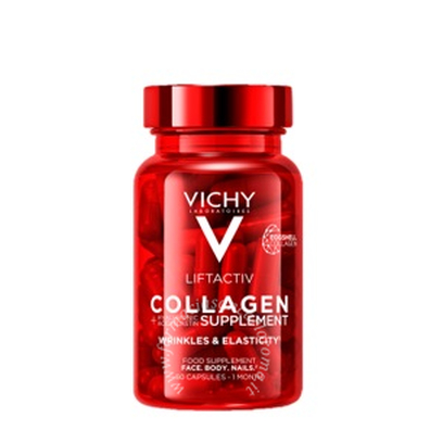Vichy liftactiv collagen supplement wrinkles & elasticity 60 capsule