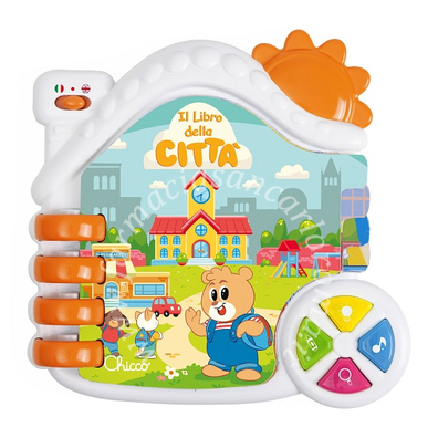Chicco gioco abc libretto citta' italiano/inglese