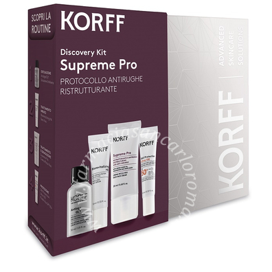 Discovery kit supreme pro/antiage soluzione 30 ml + siero 10 ml + crema 20 ml + crema fluida 15 ml