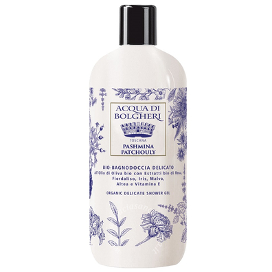 Acqua di bolgheri toscana pashmina patchouly bio bagnodoccia 500 ml